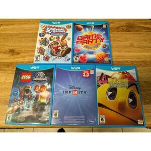 Wii U Game Disc Collection - 5 Games